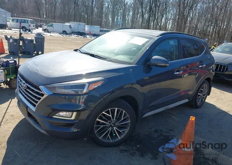 2019 Hyundai Tucson Ultimate z USA, uszkodzony, nr VIN KM8J3CAL3KU006405